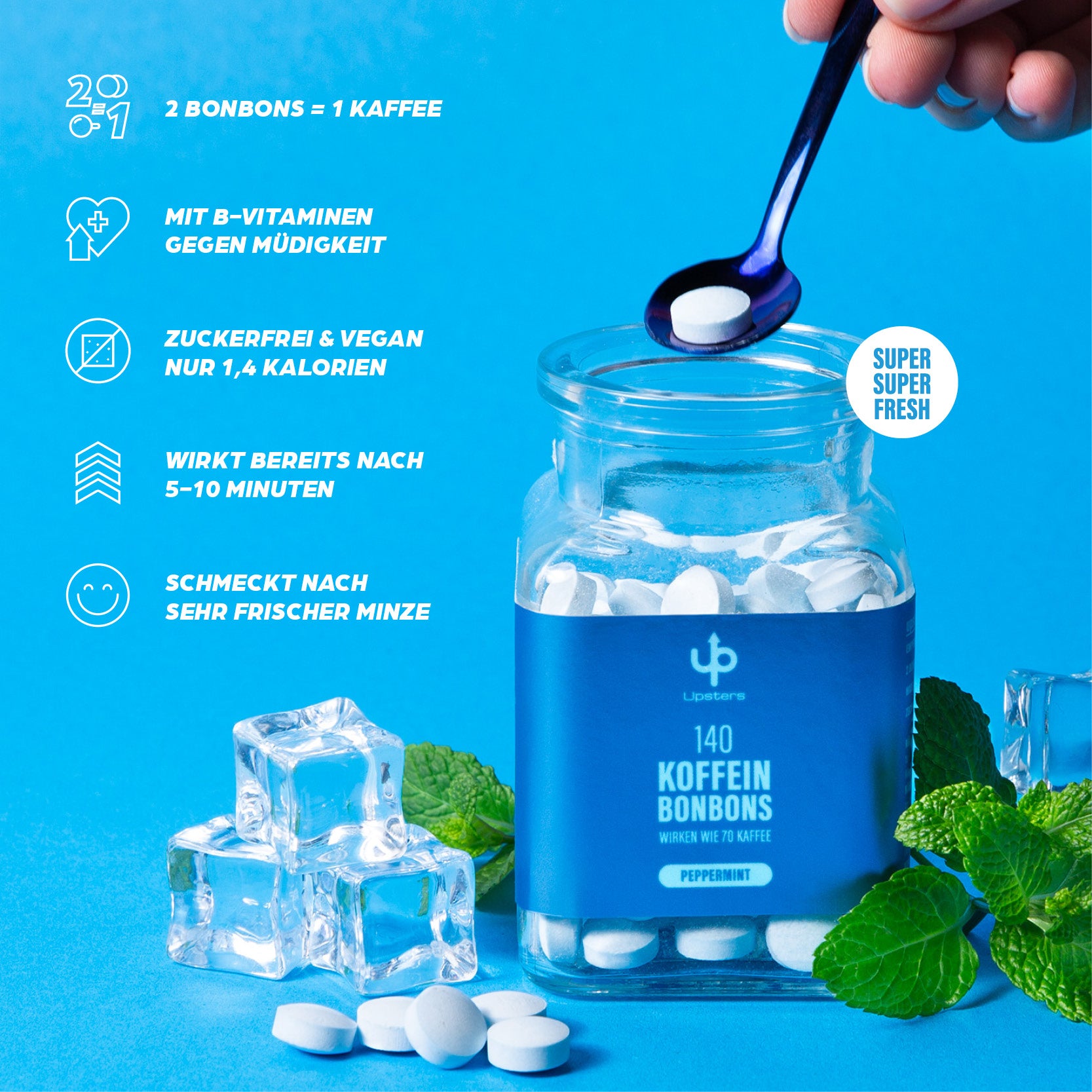 Peppermint Vorratsglas