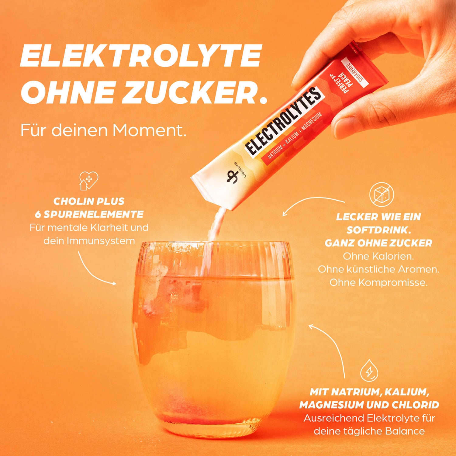 Hydration Bestseller Bundle | Lemon &amp; Peach + Glasflasche