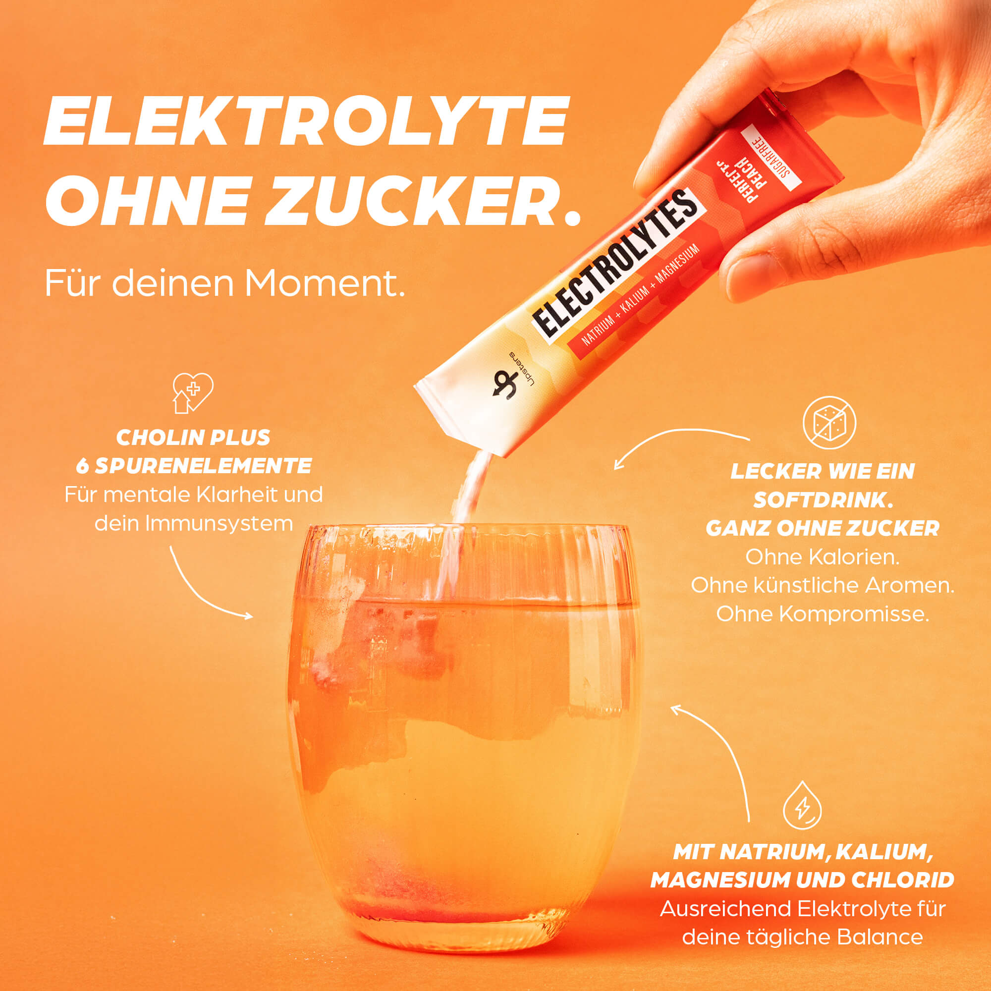 Hydration Bestseller Bundle | Lemon &amp; Peach + Glasflasche