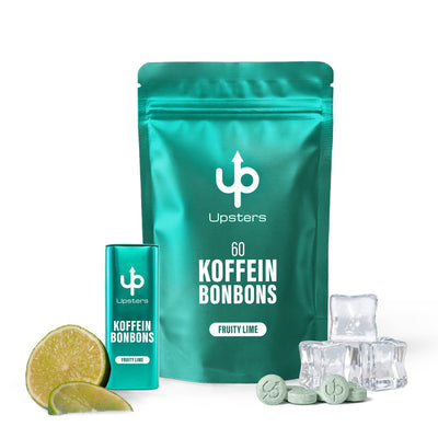 Koffeinbonbons Fruity Lime