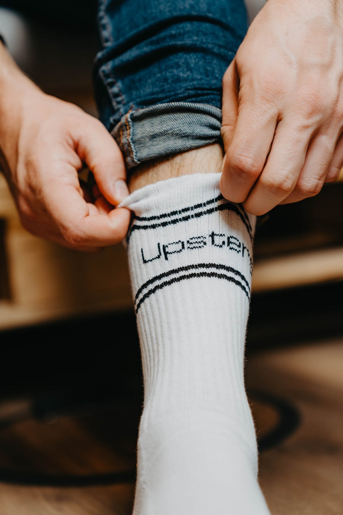 Upsters Socken "Lutsch dich wach" 43-46